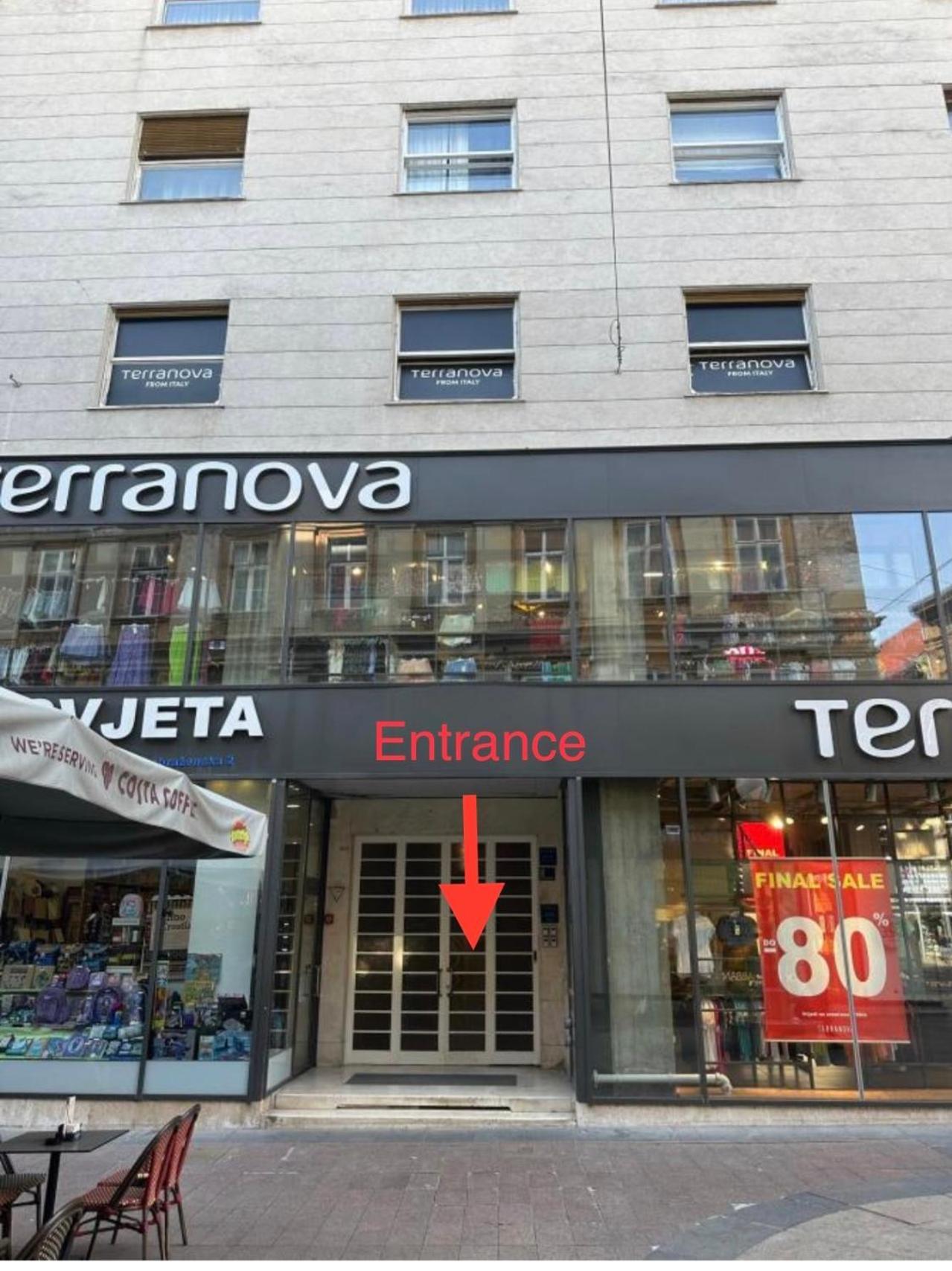 B&B Cvjetni Zagreb Exteriör bild